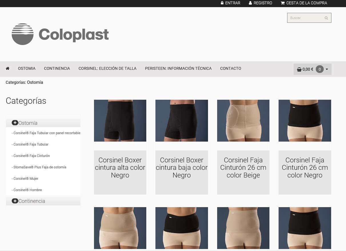 Tienda Online Coloplast Accesorios
