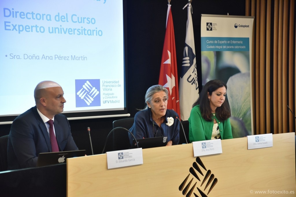 Ana Pérez Directora del Grado de Enfermería y Directora del Curso experto