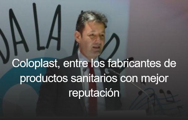 Coloplast premio a una de las empresas de tecnología sanitaria con mejor reputación